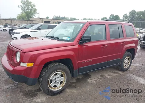 2016 Jeep Patriot Sport from USA, damaged, VIN 1C4NJRBB8GD521475